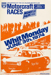 Programme cover of Mondello Park, 03/06/1974