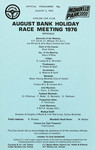 Programme cover of Mondello Park, 02/08/1976