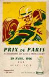 Programme cover of Linas-Montlh&eacute;ry, 29/04/1956