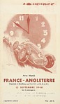 Programme cover of Linas-Montlh&eacute;ry, 12/09/1948