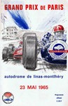 Programme cover of Linas-Montlh&eacute;ry, 23/05/1965