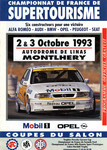 Programme cover of Linas-Montlh&eacute;ry, 03/10/1993