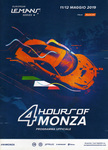 Programme cover of Monza, 12/05/2019