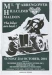 Programme cover of Mt. Tarrengower Hill Climb, 21/10/2001