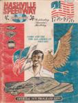 Programme cover of Nashville International Raceway, 03/10/1976