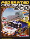 Programme cover of Nashville Superspeedway, 08/08/2003