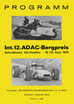 Programme cover of Neuffen Hill Climb, 19/09/1976
