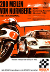 Programme cover of Norisring, 30/06/1968