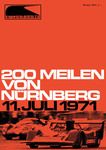 Programme cover of Norisring, 11/07/1971