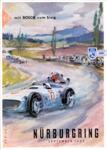 Cover of Nürburgring Magazine, 1955