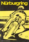 Cover of Nürburgring Magazine, 1974