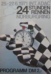 Programme cover of N&uuml;rburgring, 27/06/1971