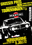 Programme cover of N&uuml;rburgring, 09/07/1972