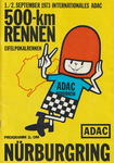 Programme cover of N&uuml;rburgring, 02/09/1973
