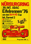 Programme cover of N&uuml;rburgring, 02/05/1976