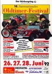 Programme cover of N&uuml;rburgring, 28/06/1992