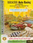 Programme cover of Occoneechee Speedway, 13/05/1956
