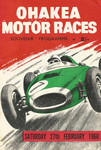 Programme cover of Ohakea, 27/02/1960
