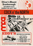 Programme cover of Oliver's Mount Circuit, 05/07/1987