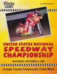 Programme cover of Orange County Fairgrounds (CA), 04/10/1997