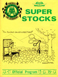 Programme cover of Orange Show Speedway, 11/09/1971