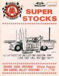 Programme cover of Orange Show Speedway, 16/09/1972