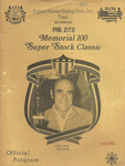 Programme cover of Orange Show Speedway, 08/08/1981