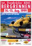 Programme cover of Osnabr&uuml;ck Hill Climb, 15/08/1999