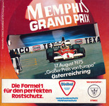 Programme cover of &Ouml;sterreichring, 17/08/1975