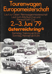 Programme cover of &Ouml;sterreichring, 03/06/1979