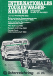 Programme cover of &Ouml;sterreichring, 20/07/1980