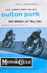 Programme cover of Oulton Park Circuit, 22/05/1961