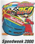 Programme cover of Oxford Plains Speedway, 02/07/2000