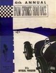 Programme cover of Palm Springs, 23/03/1952