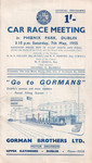 Programme cover of Phoenix Park (IRL), 07/05/1955