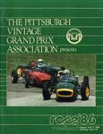 Programme cover of Schenley Park Circuit, 17/08/1986