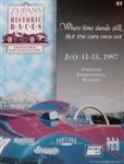 Programme cover of Portland International Raceway, 13/07/1997