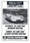 Programme cover of Prescott Hill Climb, 09/06/2002