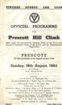 Programme cover of Prescott Hill Climb, 16/08/1964