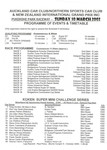 Programme cover of Pukekohe Park Raceway, 10/03/2002