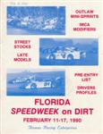 Programme cover of Putnam County Speedway, 17/02/1990