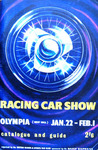 Programme cover of Racing Car Show, 1964