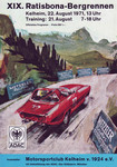 Programme cover of Ratisbona Hill Climb, 22/08/1971