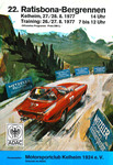 Programme cover of Ratisbona Hill Climb, 28/08/1977