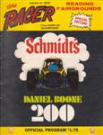 Programme cover of Reading Fairgrounds, 04/10/1975