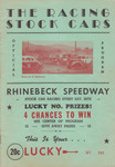 Programme cover of Rhinebeck Speedway, 1949