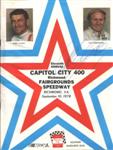 Programme cover of Richmond International Raceway, 10/09/1978