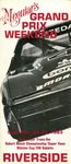 Brochure cover of Riverside International Raceway (CA), 25/09/1983