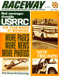 Cover of Riverside 'Raceway' Magazine, May, 1965