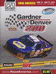 Programme cover of Road America, 21/06/2014